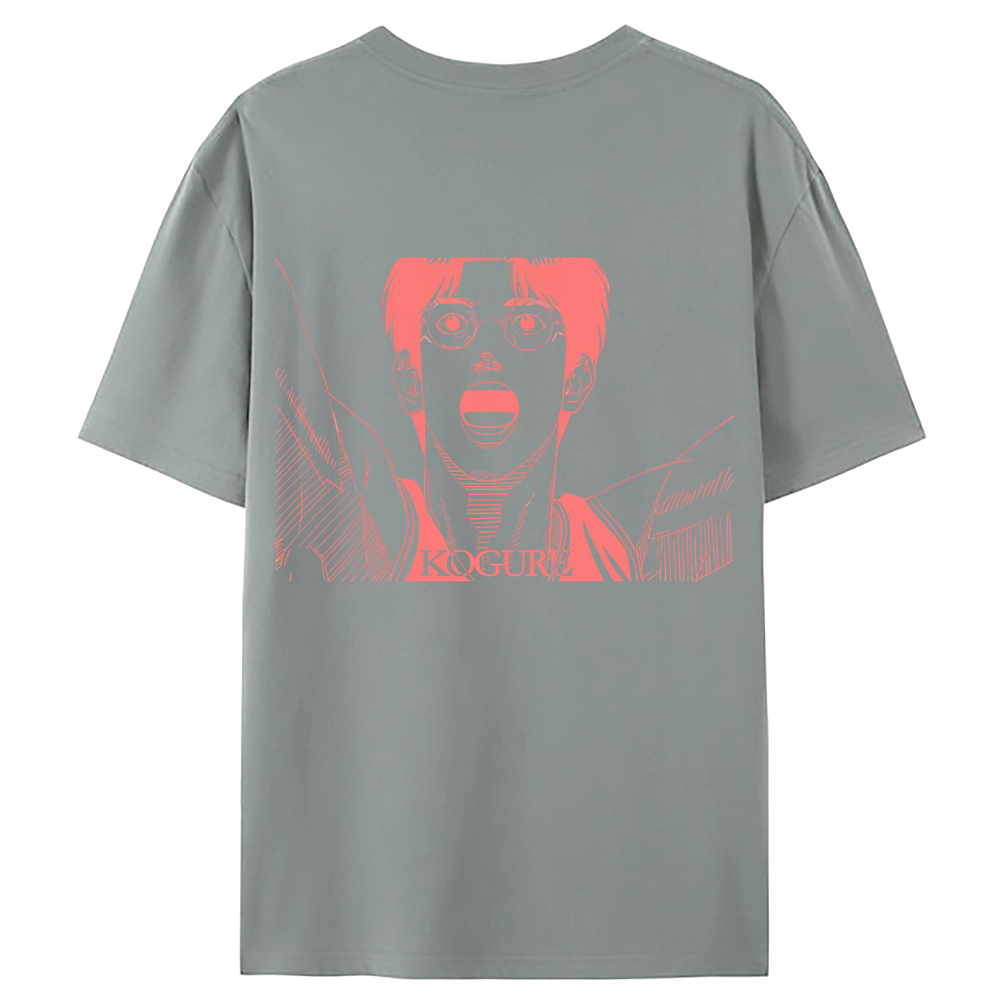 （画像用） SLAM DUNK／スラムダンク 綿100％ メンズ半袖Tシャツ（バックプリント） 通気性